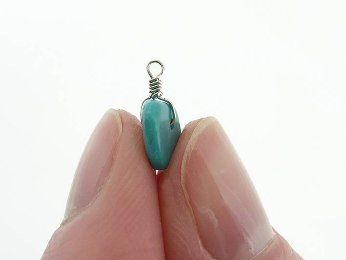 Wire Wrapping a Bead Kernowcraft